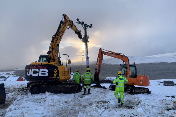 Engineers restoring power in Shetland