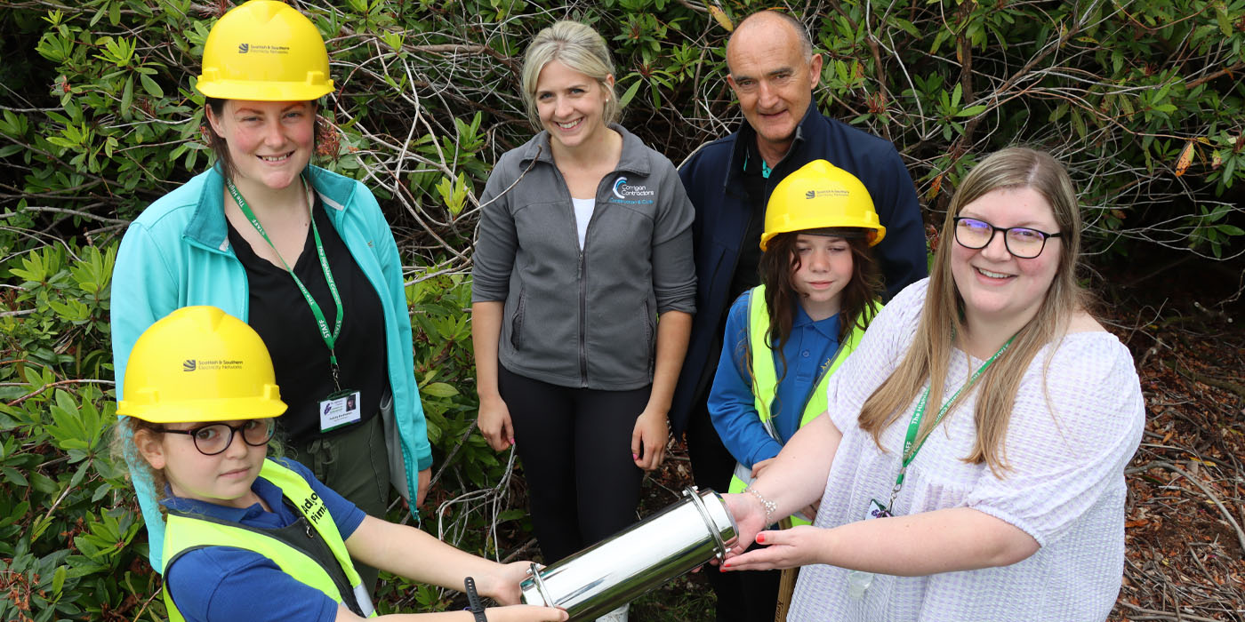 Timecapsule at Ardgour School