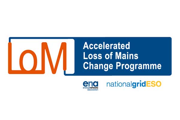 Accelerated loss of mains change programme logo
