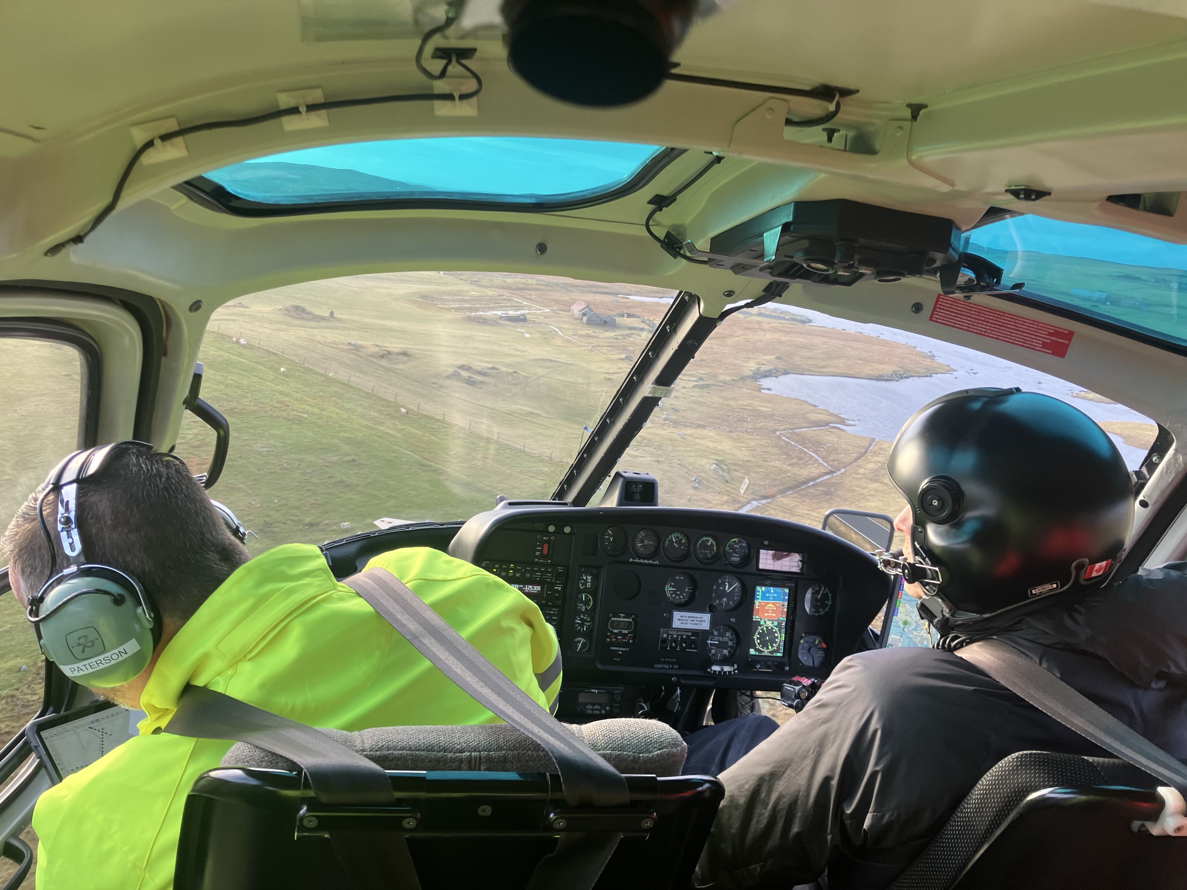 Flying in pole position – behind the scenes with our helicopter patrols