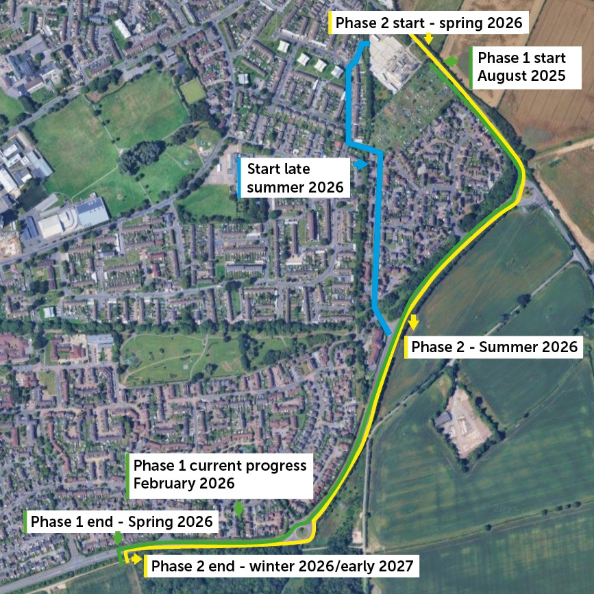 Grenoble Road Network map