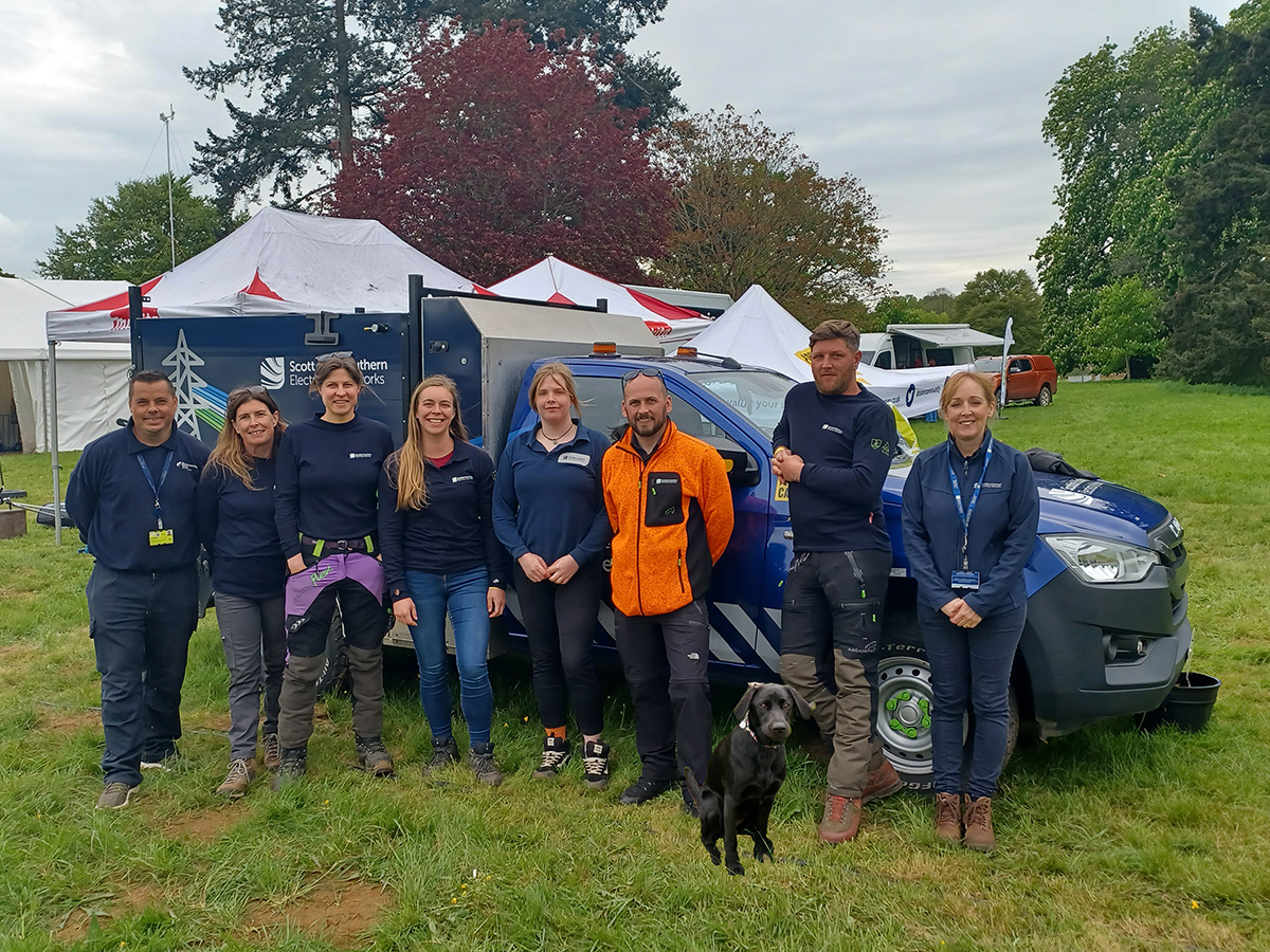 Image of SSEN team at Arborist Show