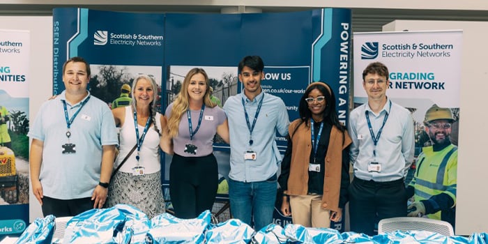 Staff at Solent Stem Event