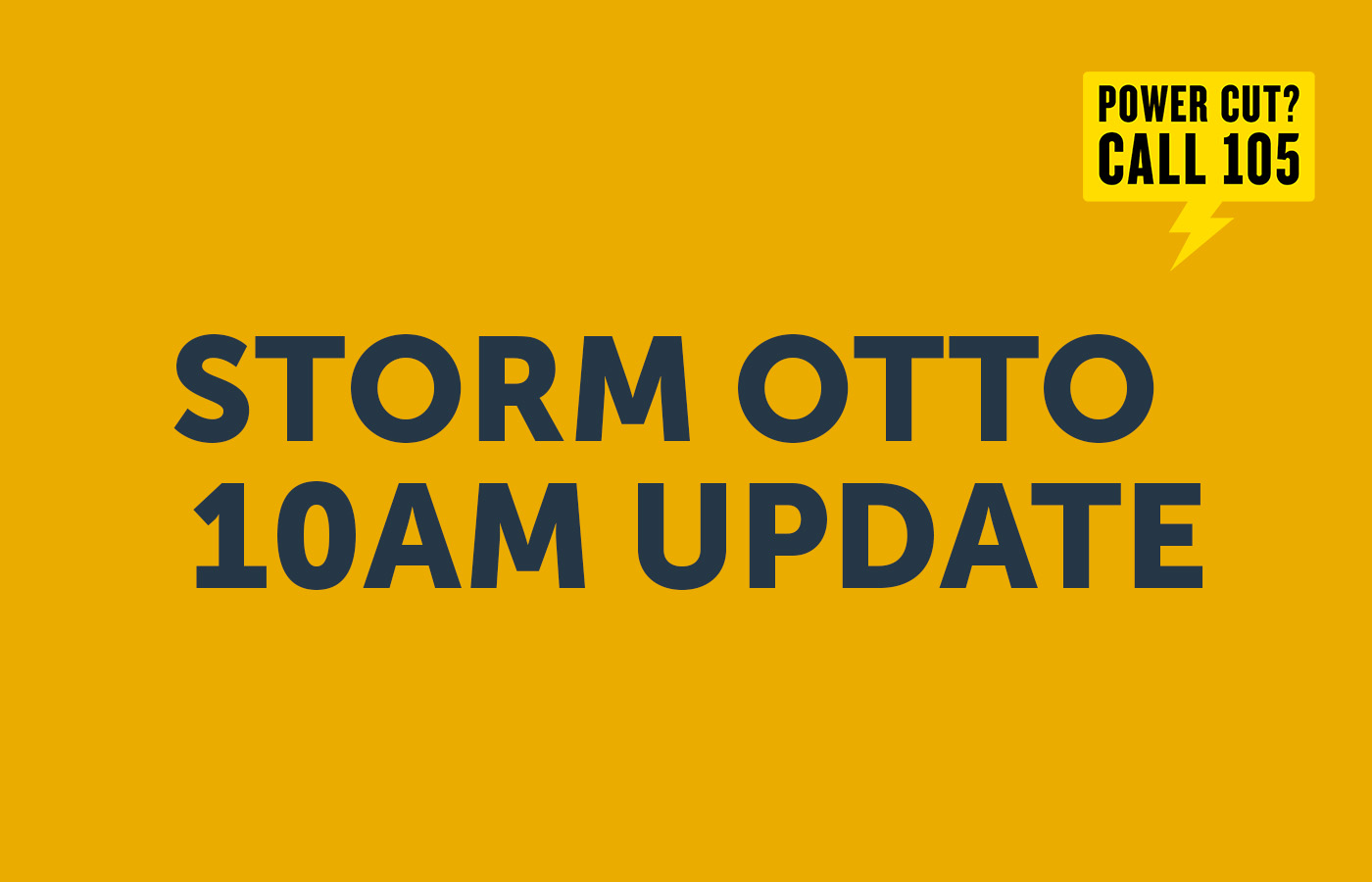Storm Otto Update