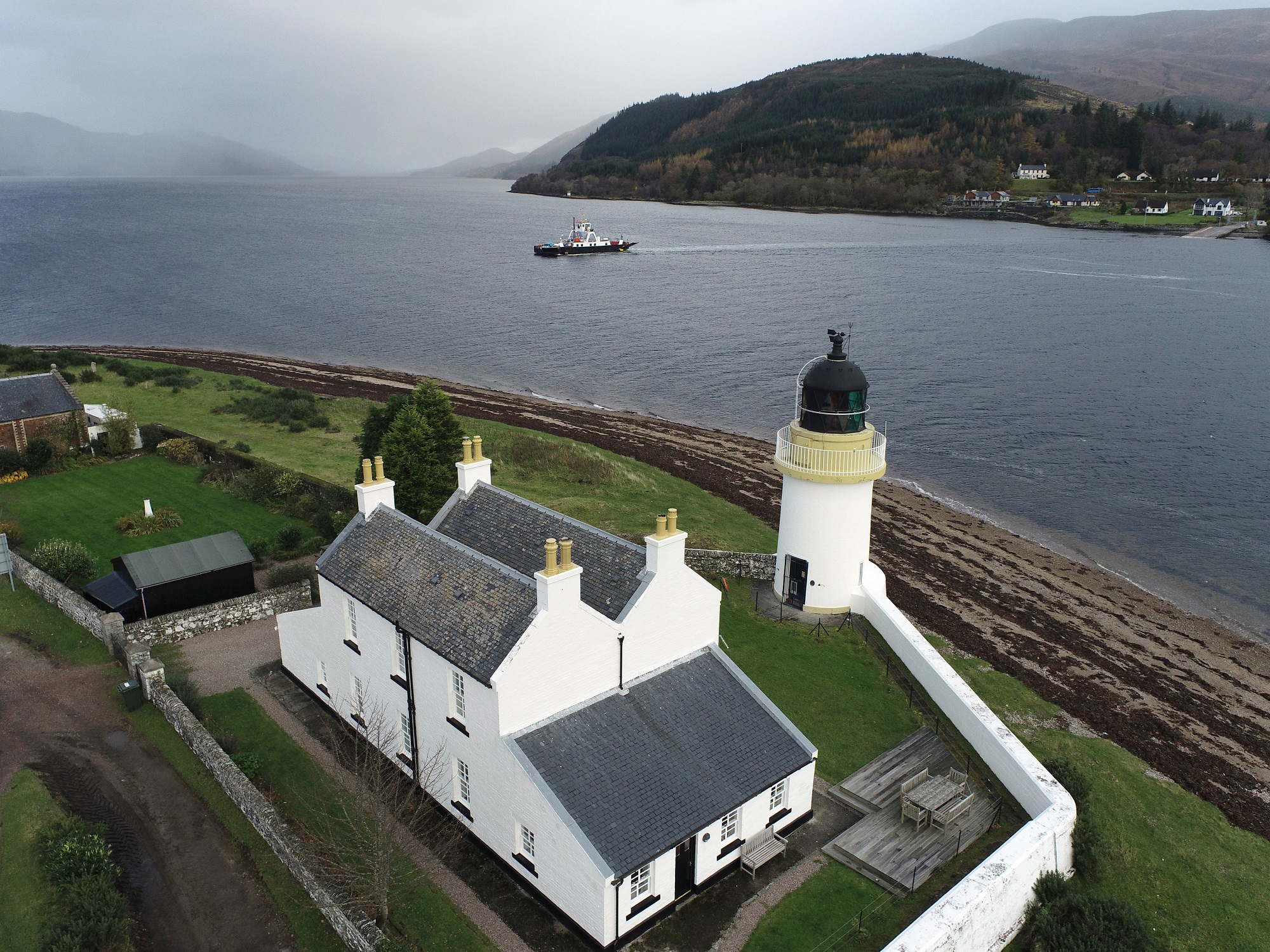 Loch Linnhe from the Corran lighthouse