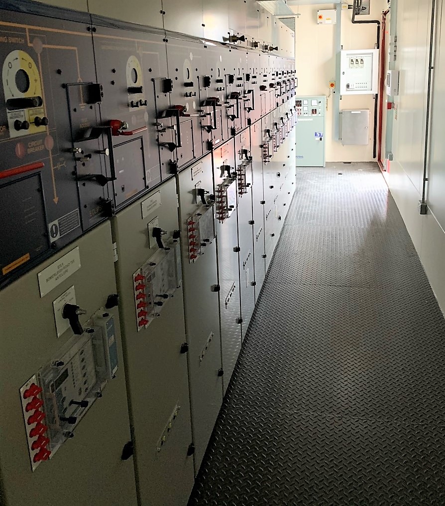 Electrical equipment in substation