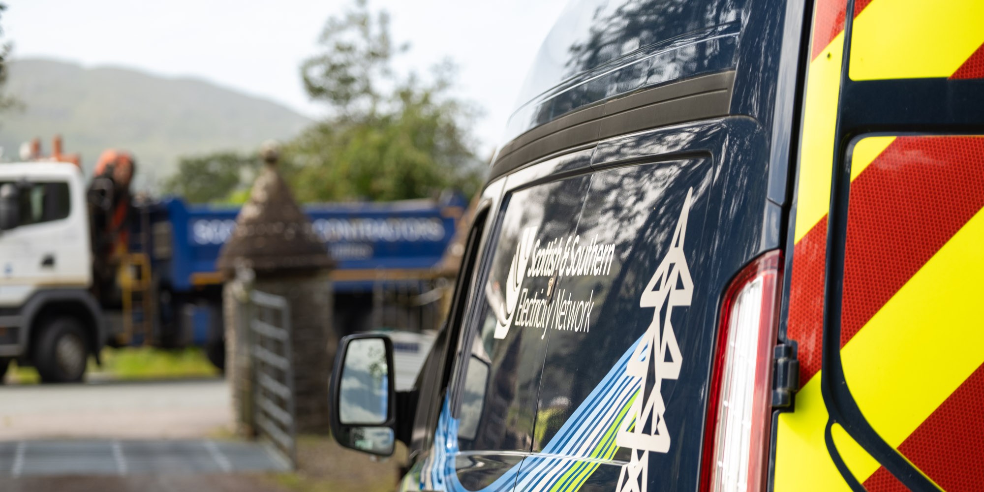 An SSEN operational vehicle 