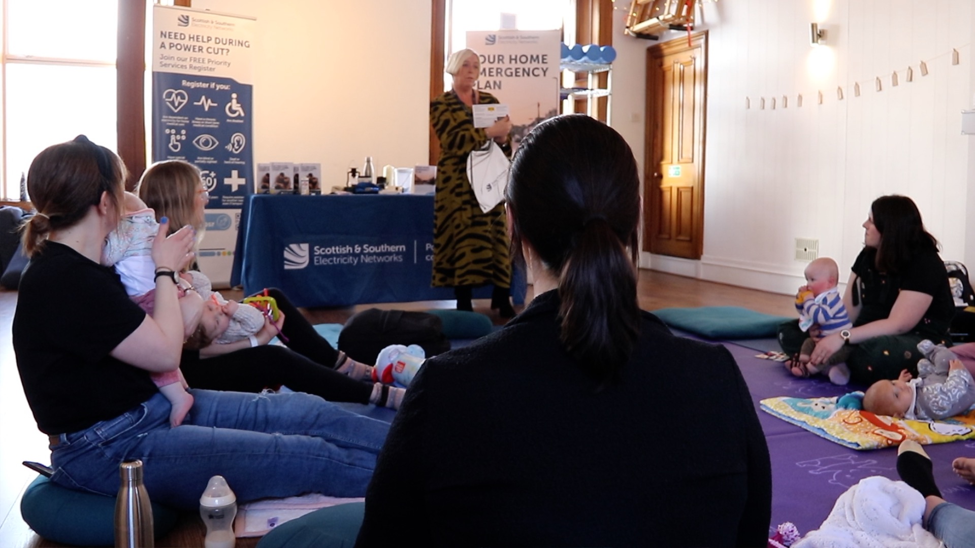 Mums at wellbeing group