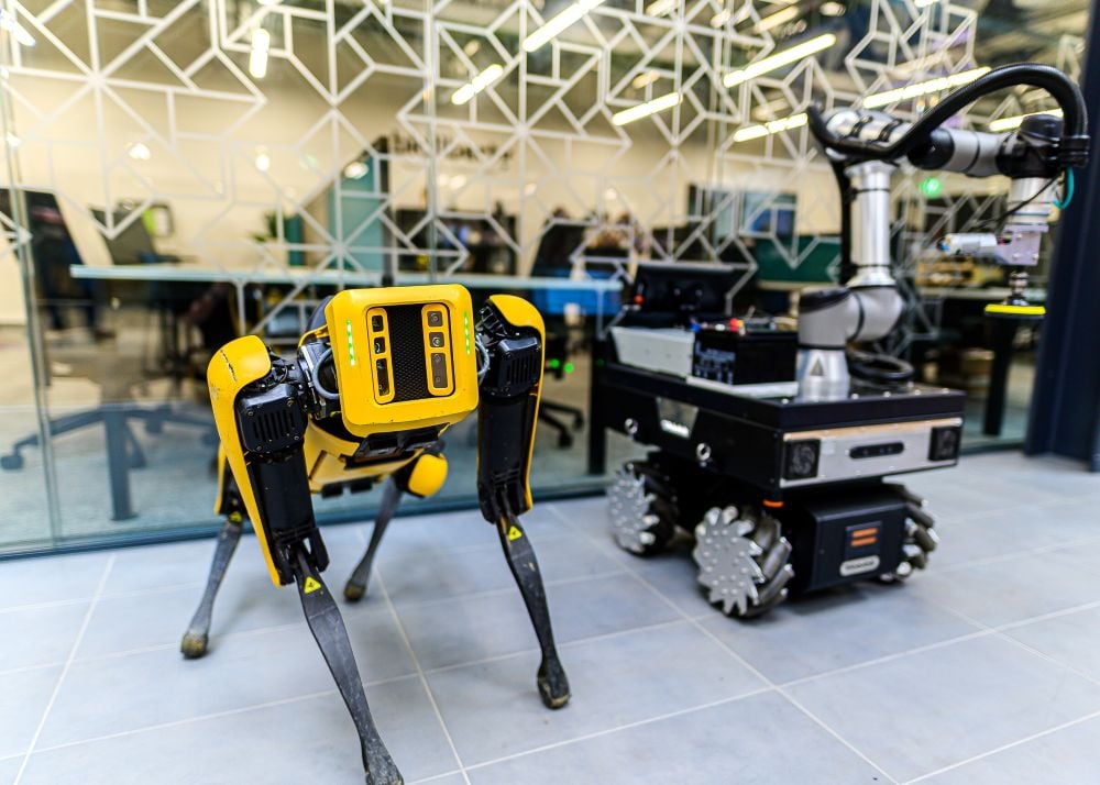 A generic image of robotic technology A generic image of robotic technology