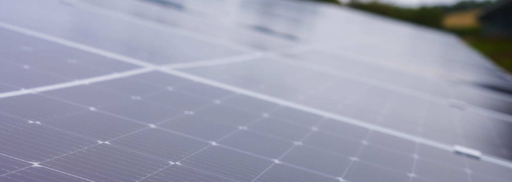 A solar array, where the energy produced can contribute to a flexible electricity system