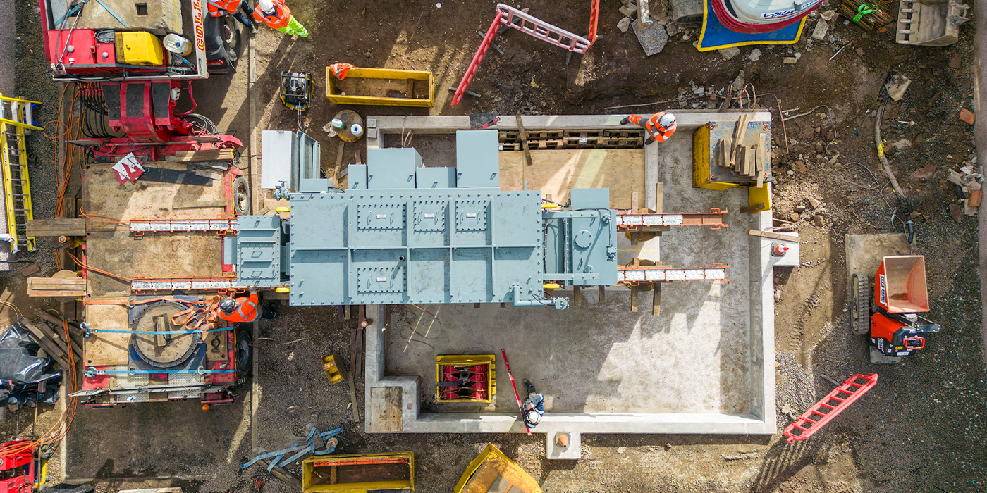 SSEN Distribution transformer installation at Constable Street